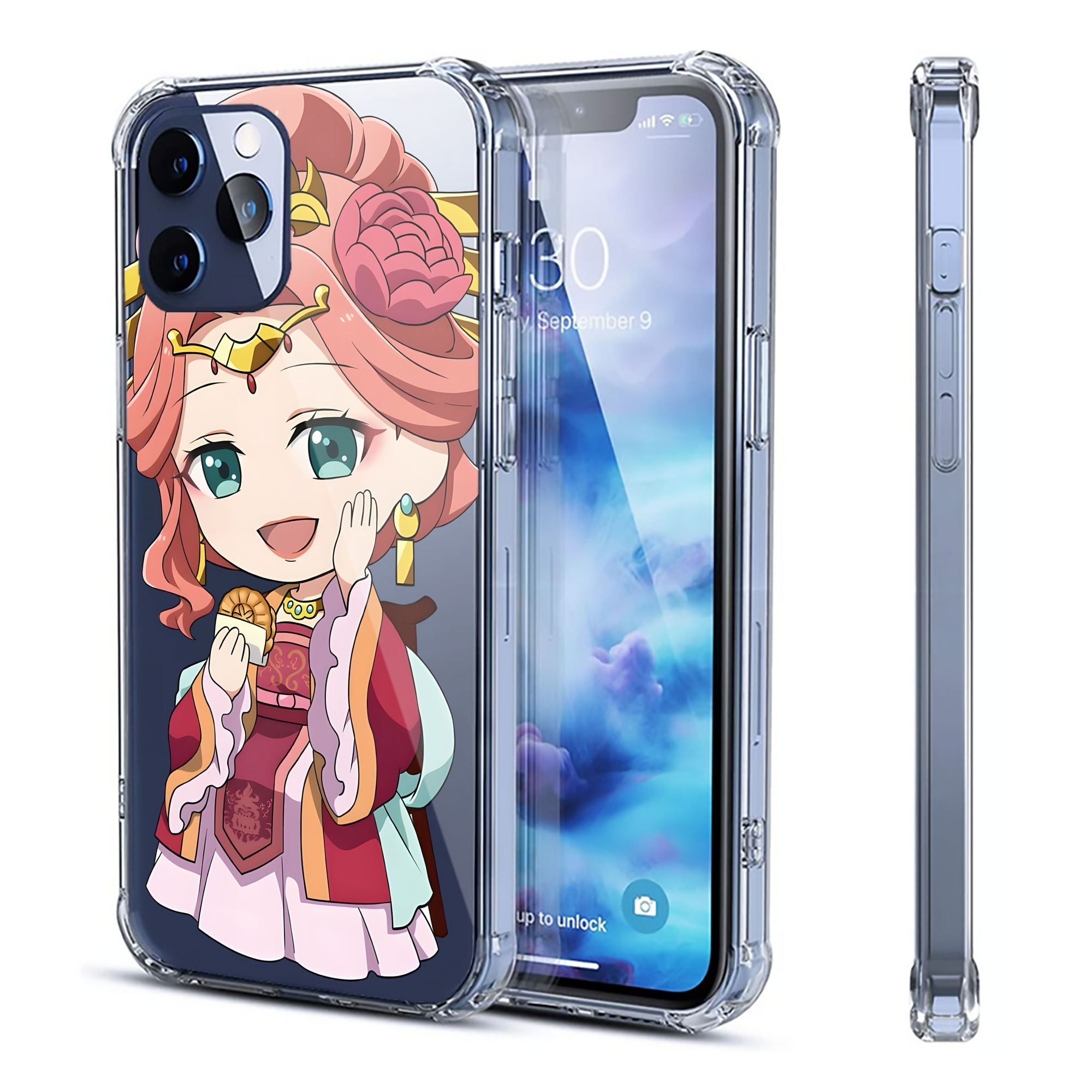 （画像用） 薬屋のひとりごと The Apothecary Diaries 【iPhone 12シリーズ対応】透明スマホケース（クリアソフトケース）